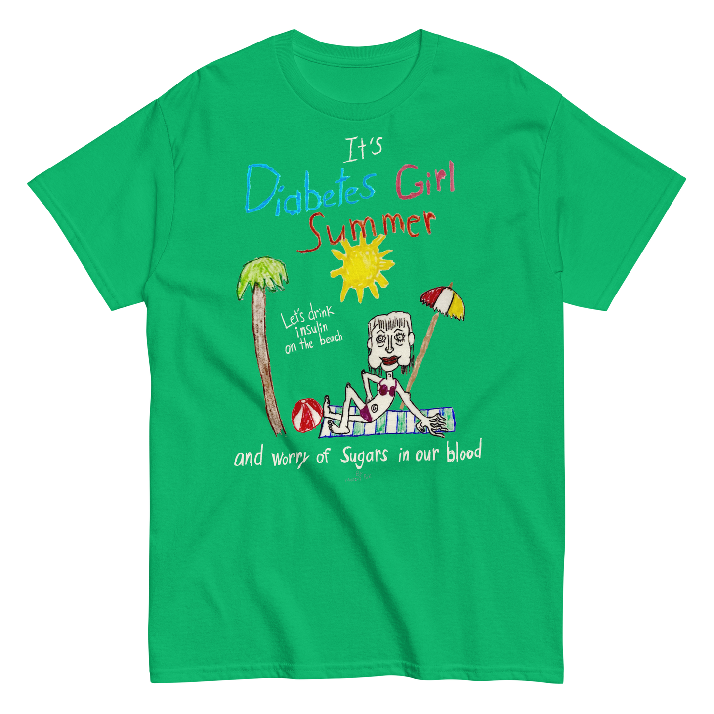 Diabetes Girl Summer T-Shirt