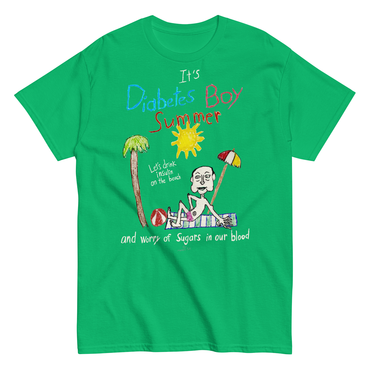 Diabetes Boy Summer T-Shirt