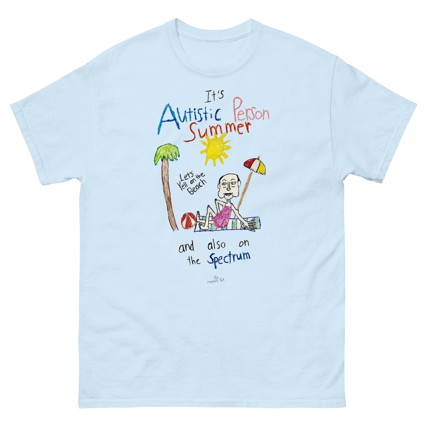 Autistic Person Summer T-Shirt