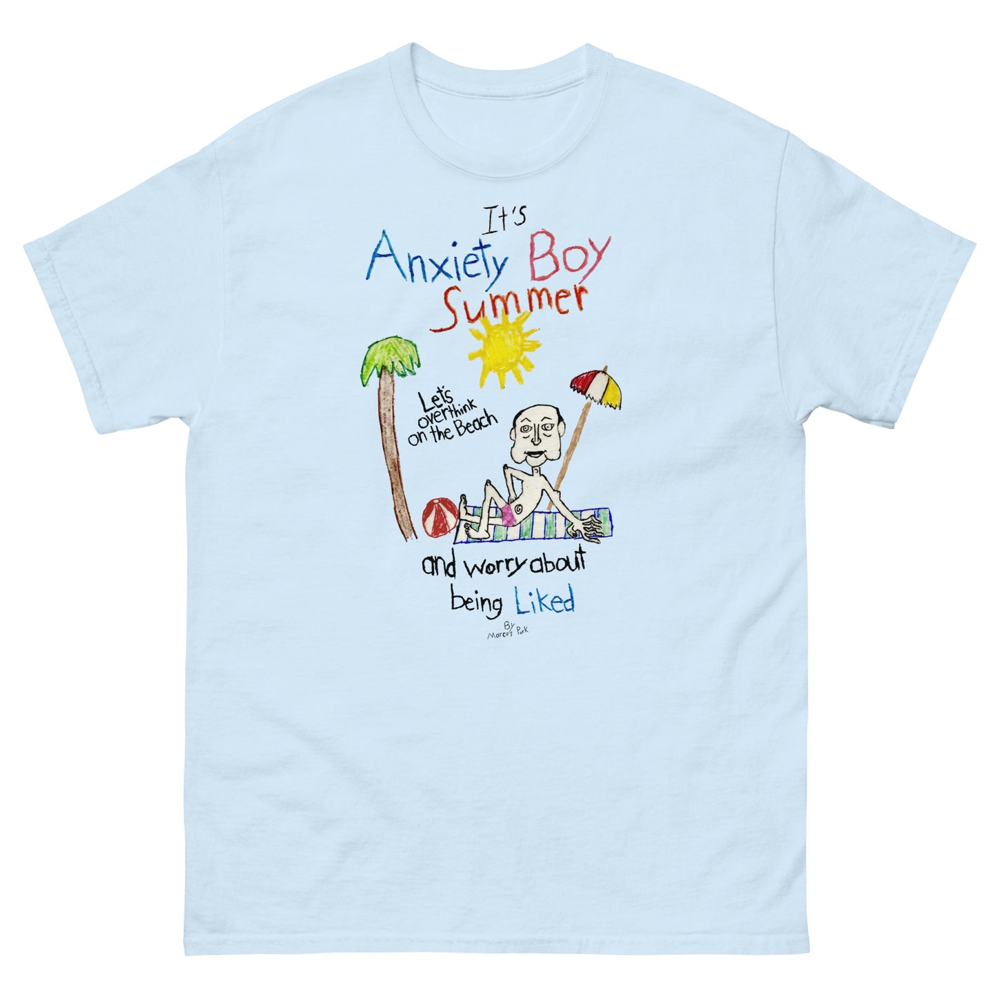 Anxiety Boy Summer T-Shirt