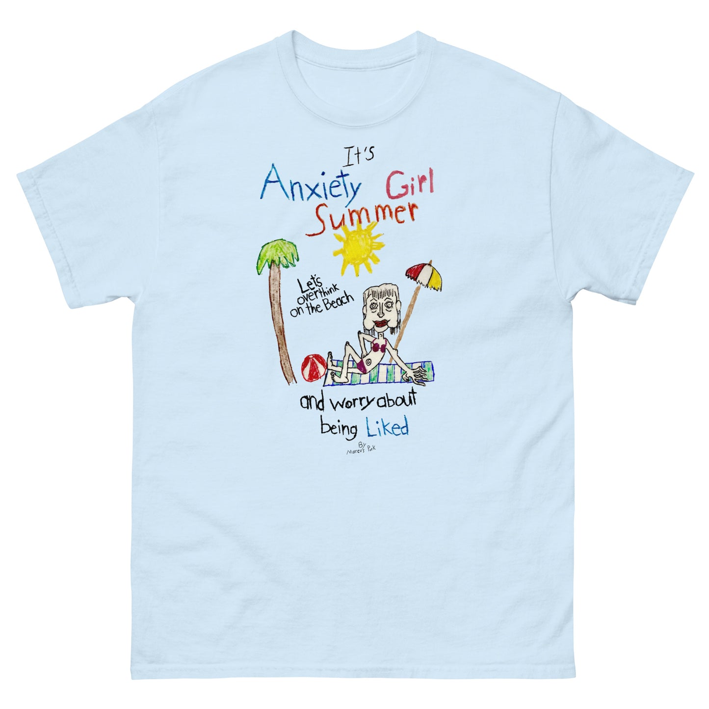 Anxiety Girl Summer T-Shirt