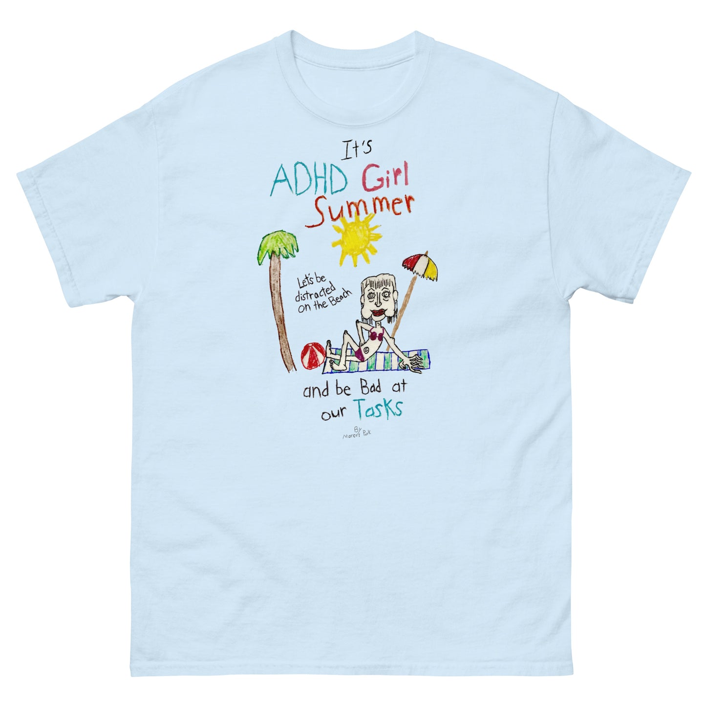 ADHD Girl Summer T-Shirt