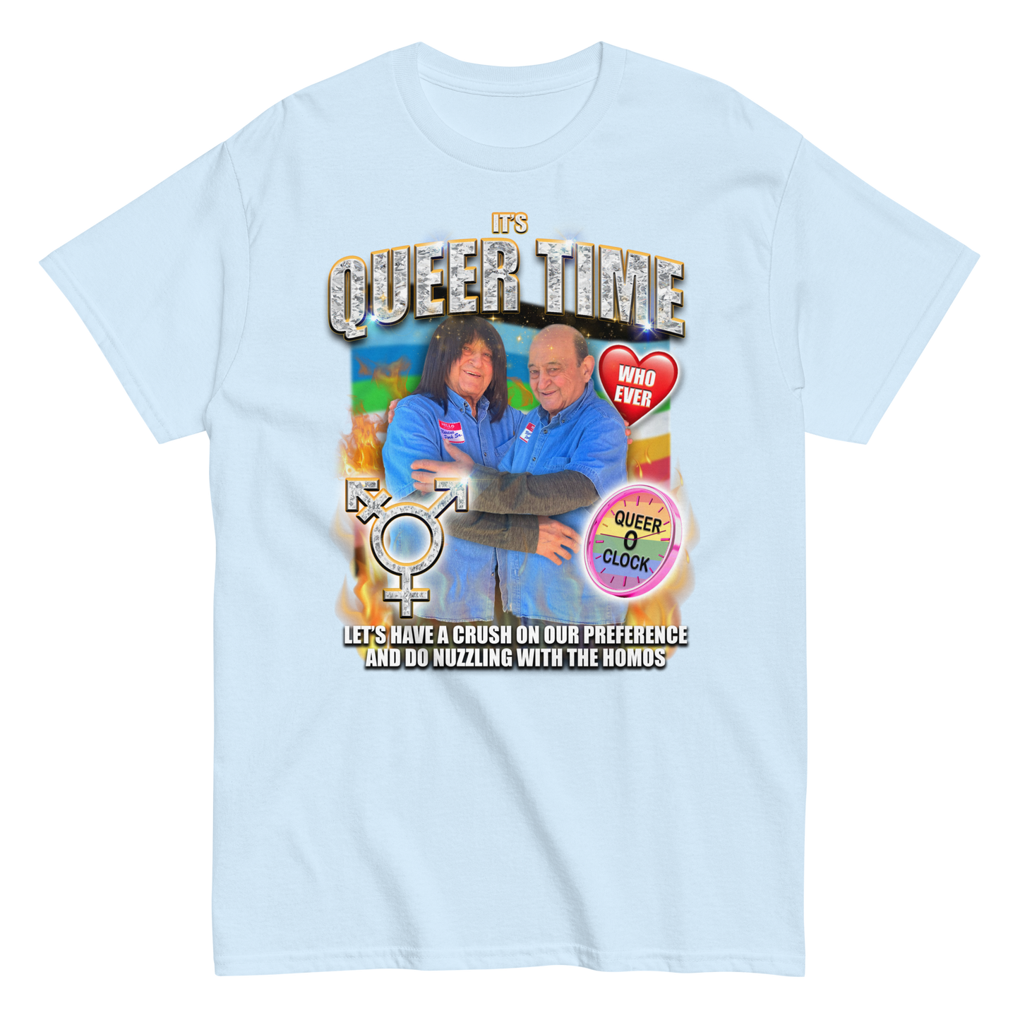 Queer Time (Non Binary) (Jr.'s Design) T-Shirt