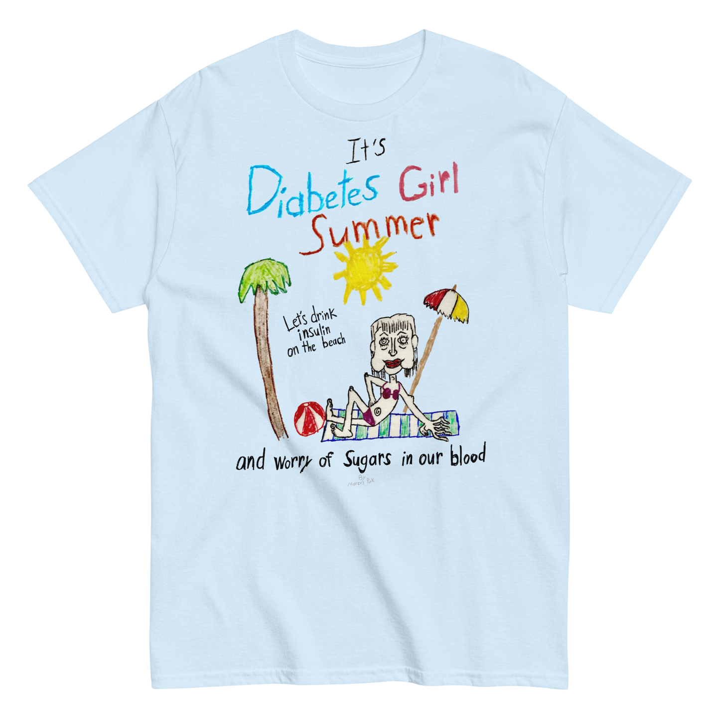 Diabetes Girl Summer T-Shirt