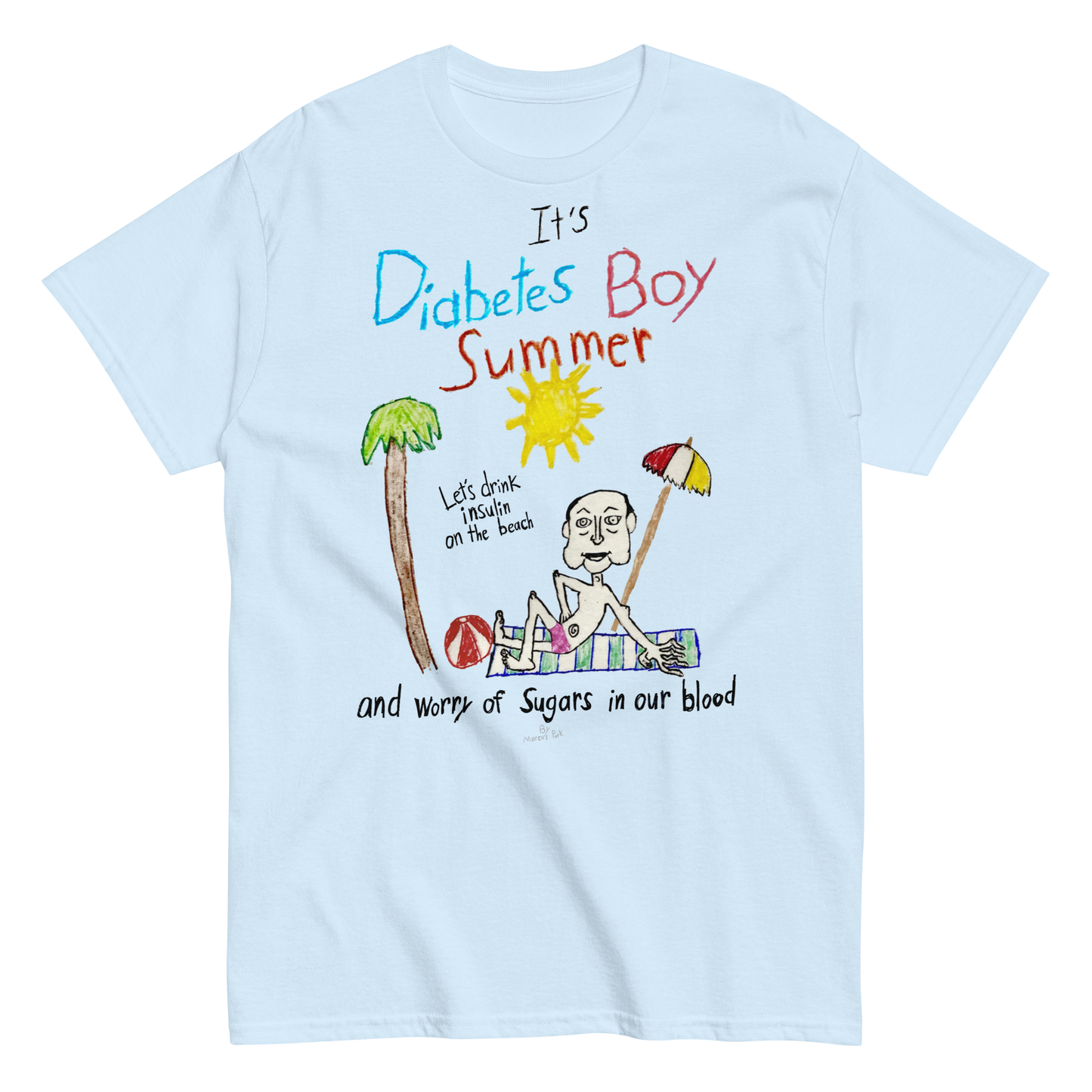 Diabetes Boy Summer T-Shirt