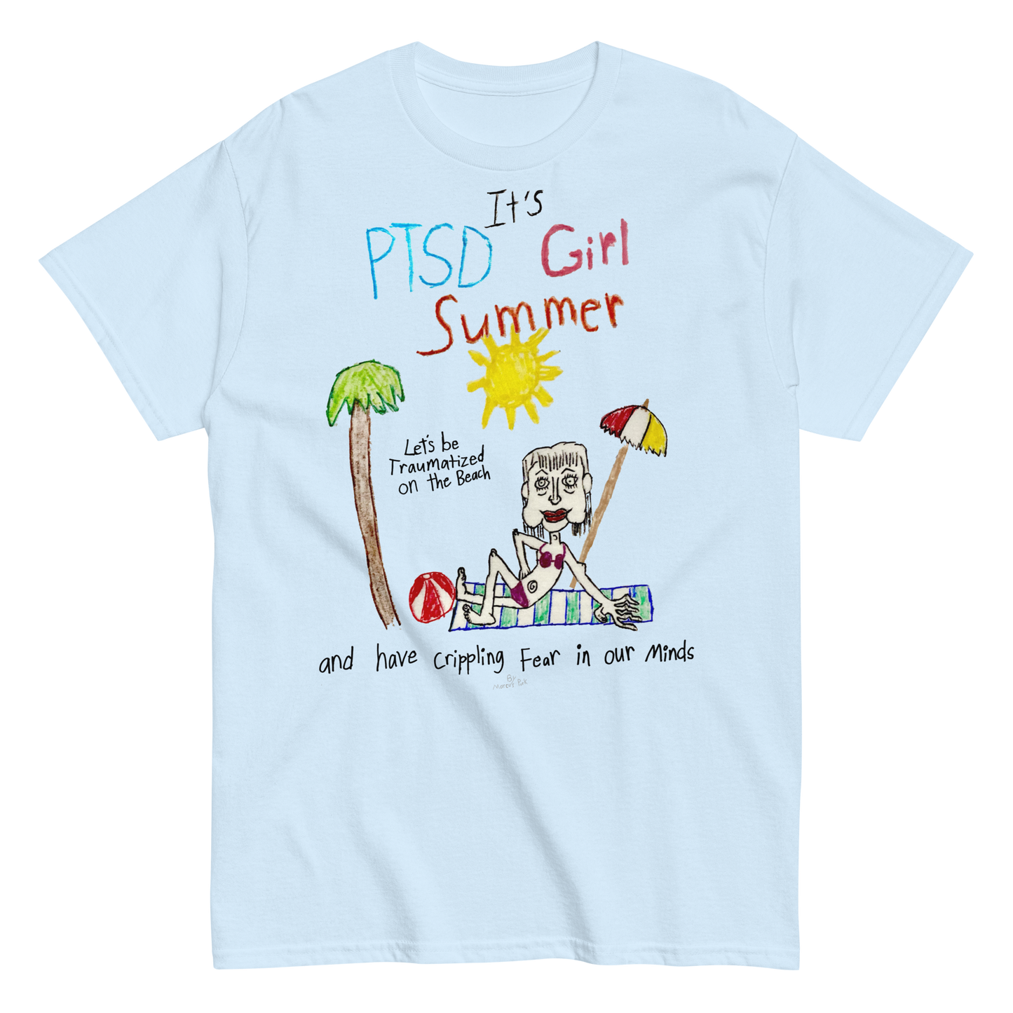 PTSD Girl Summer T-Shirt