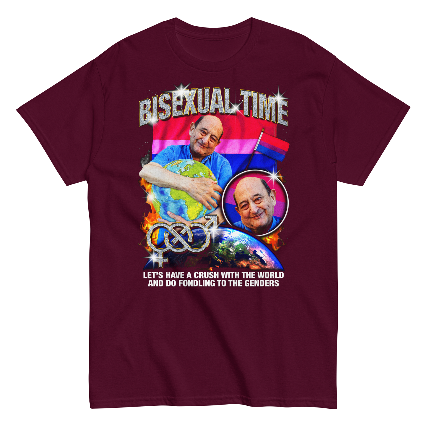 Bisexual Time T-Shirt (Goodshirts Version)