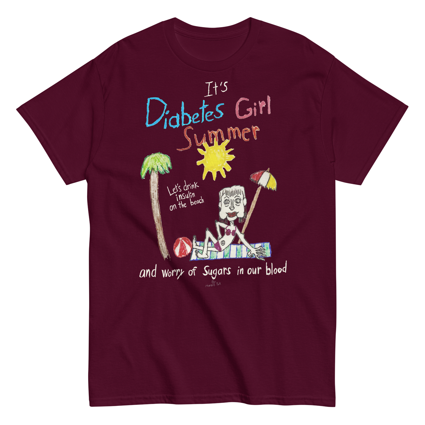 Diabetes Girl Summer T-Shirt