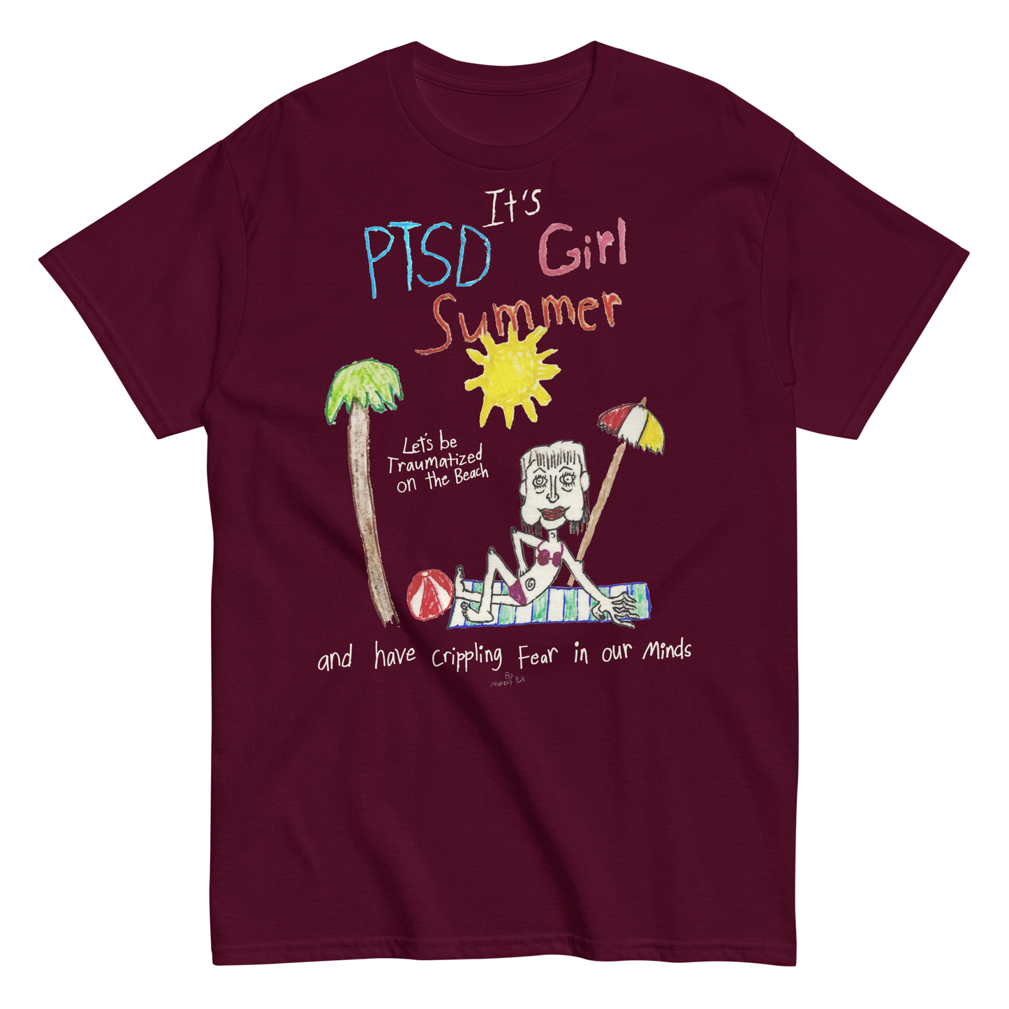 PTSD Girl Summer T-Shirt