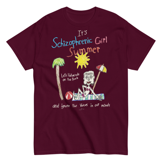 Schizophrenic Girl Summer T-Shirt