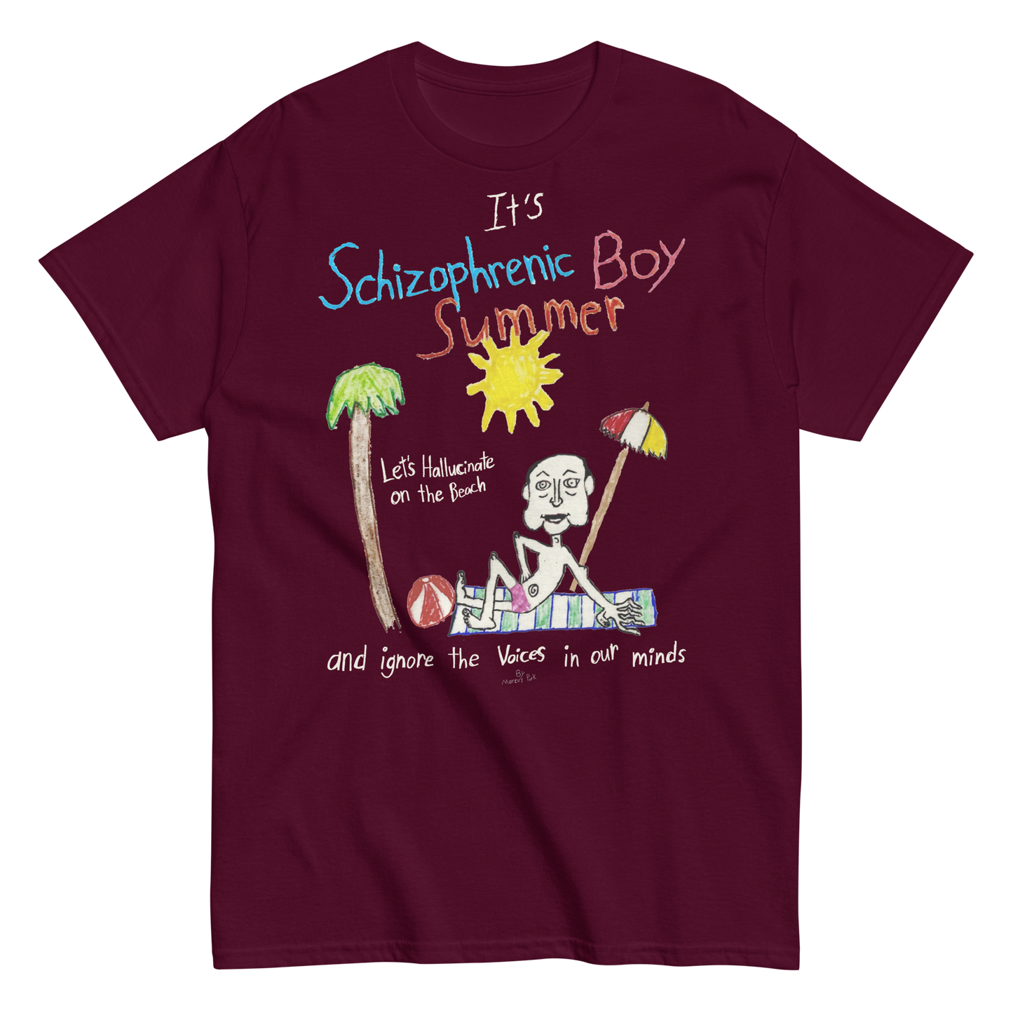 Schizophrenic Boy Summer T-Shirt