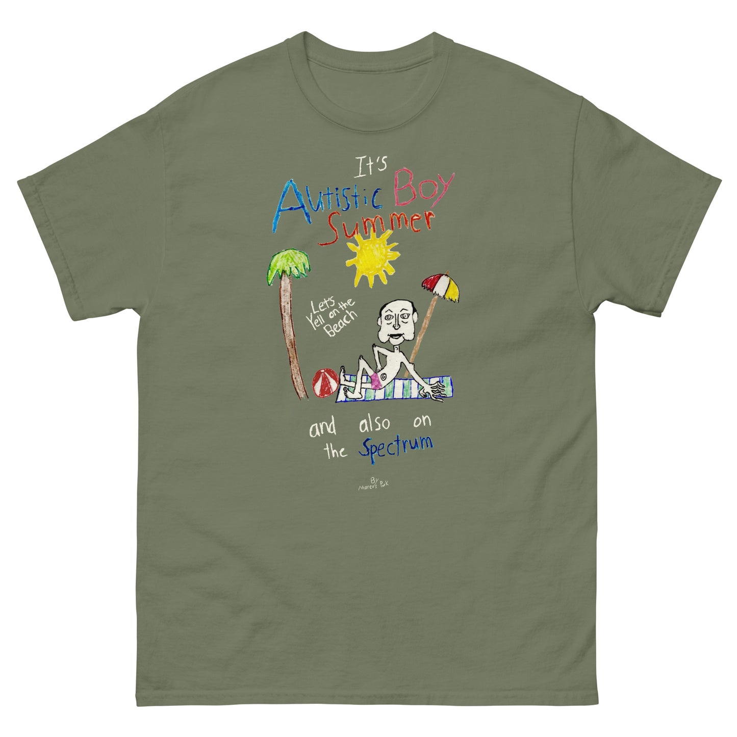 Autistic Boy Summer T-Shirt