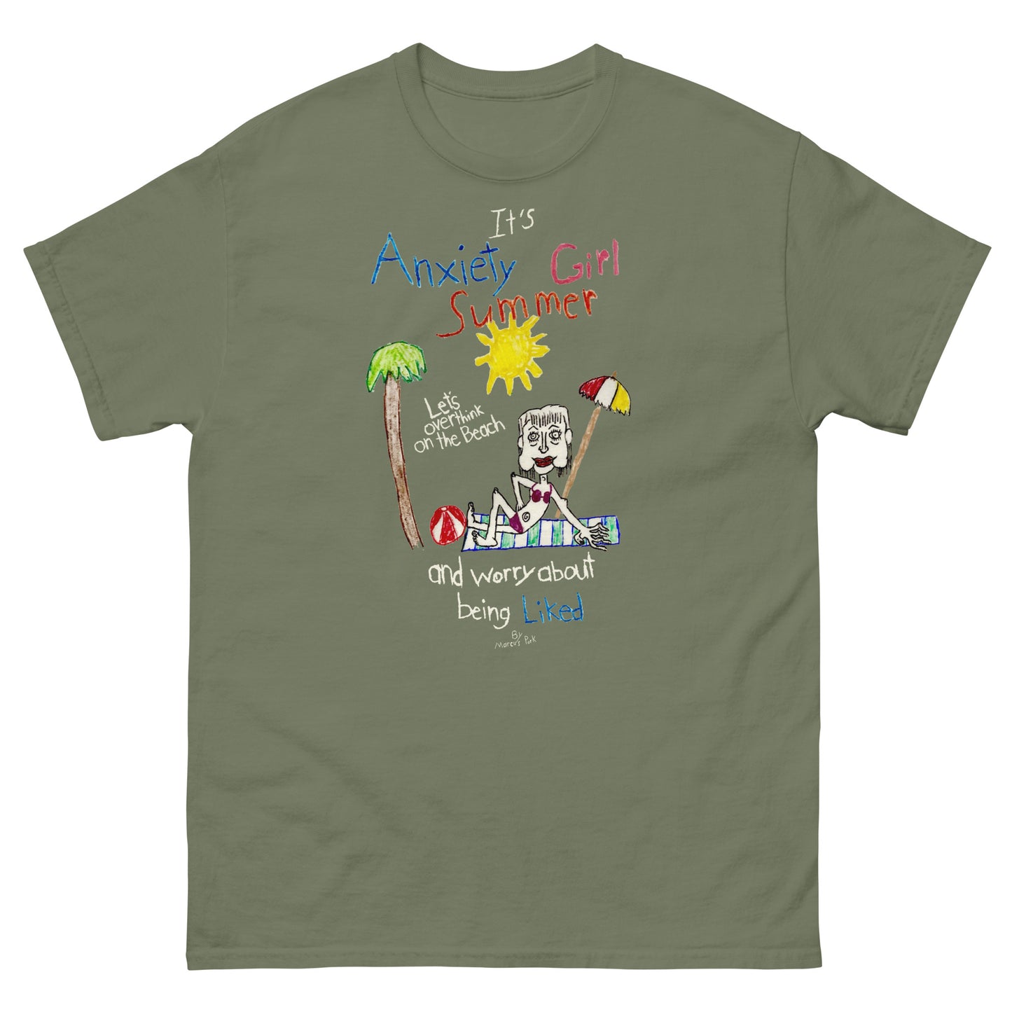 Anxiety Girl Summer T-Shirt