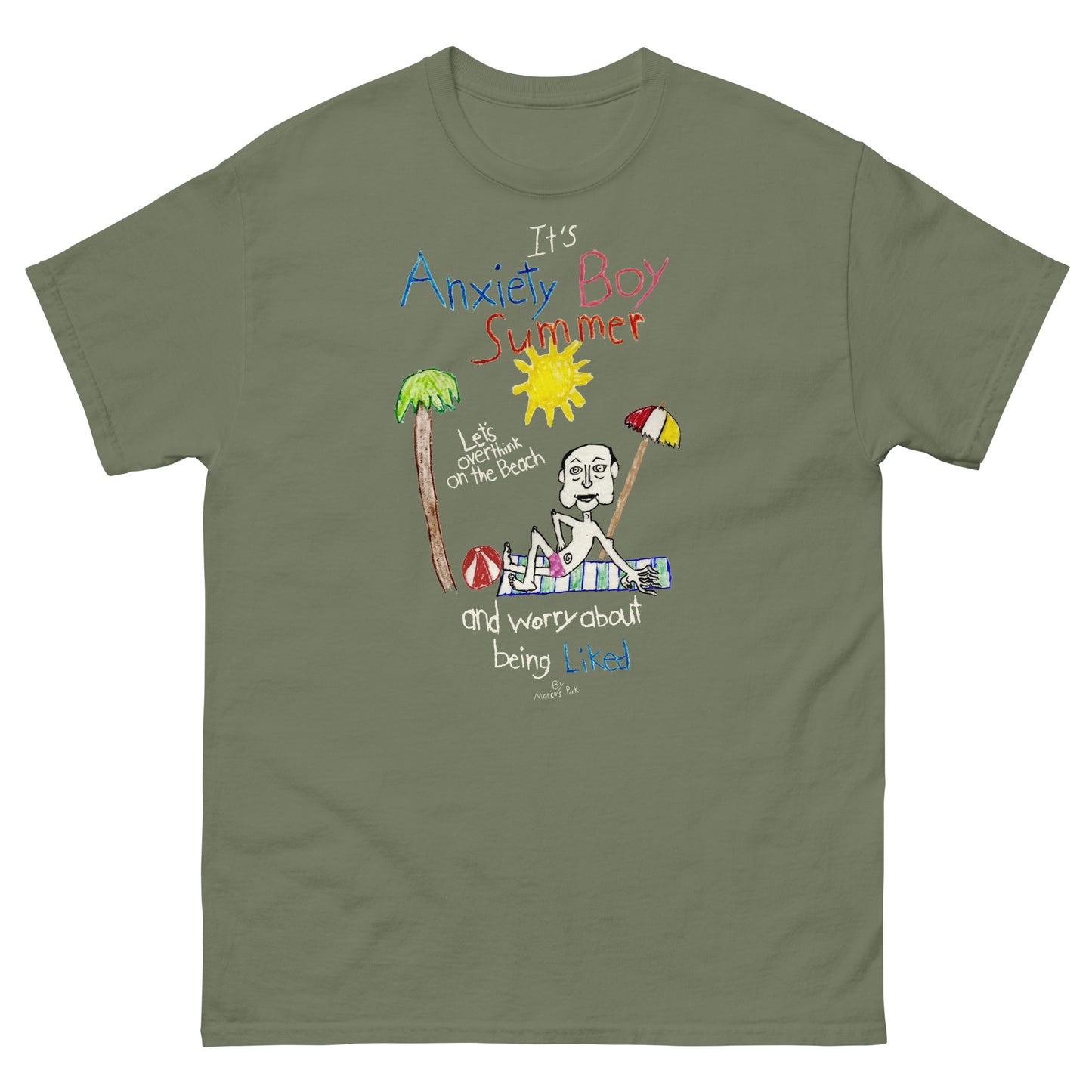 Anxiety Boy Summer T-Shirt