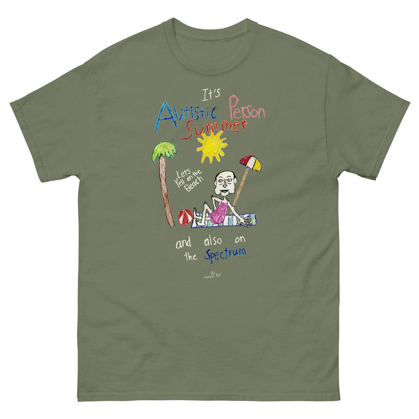 Autistic Person Summer T-Shirt