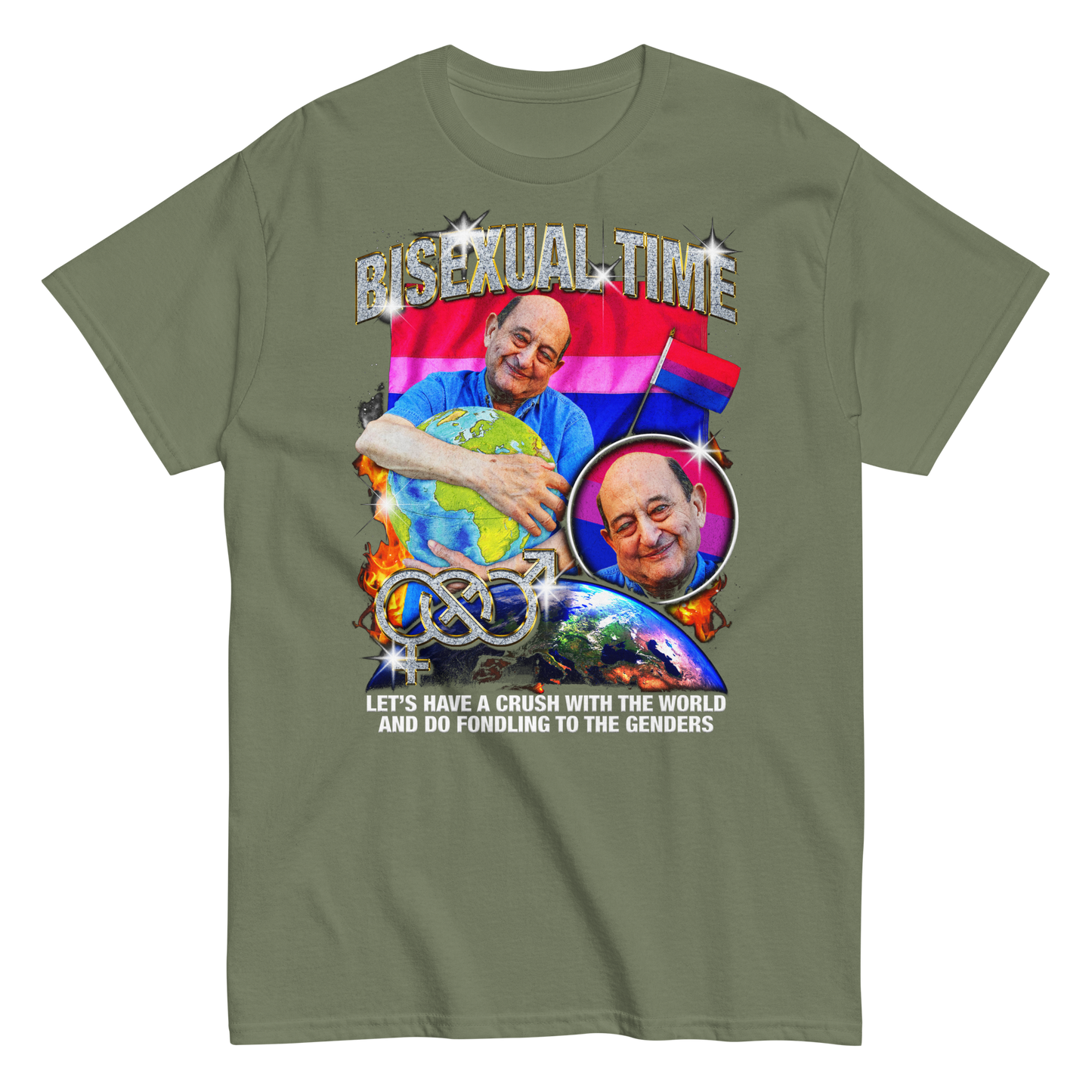 Bisexual Time T-Shirt (Goodshirts Version)