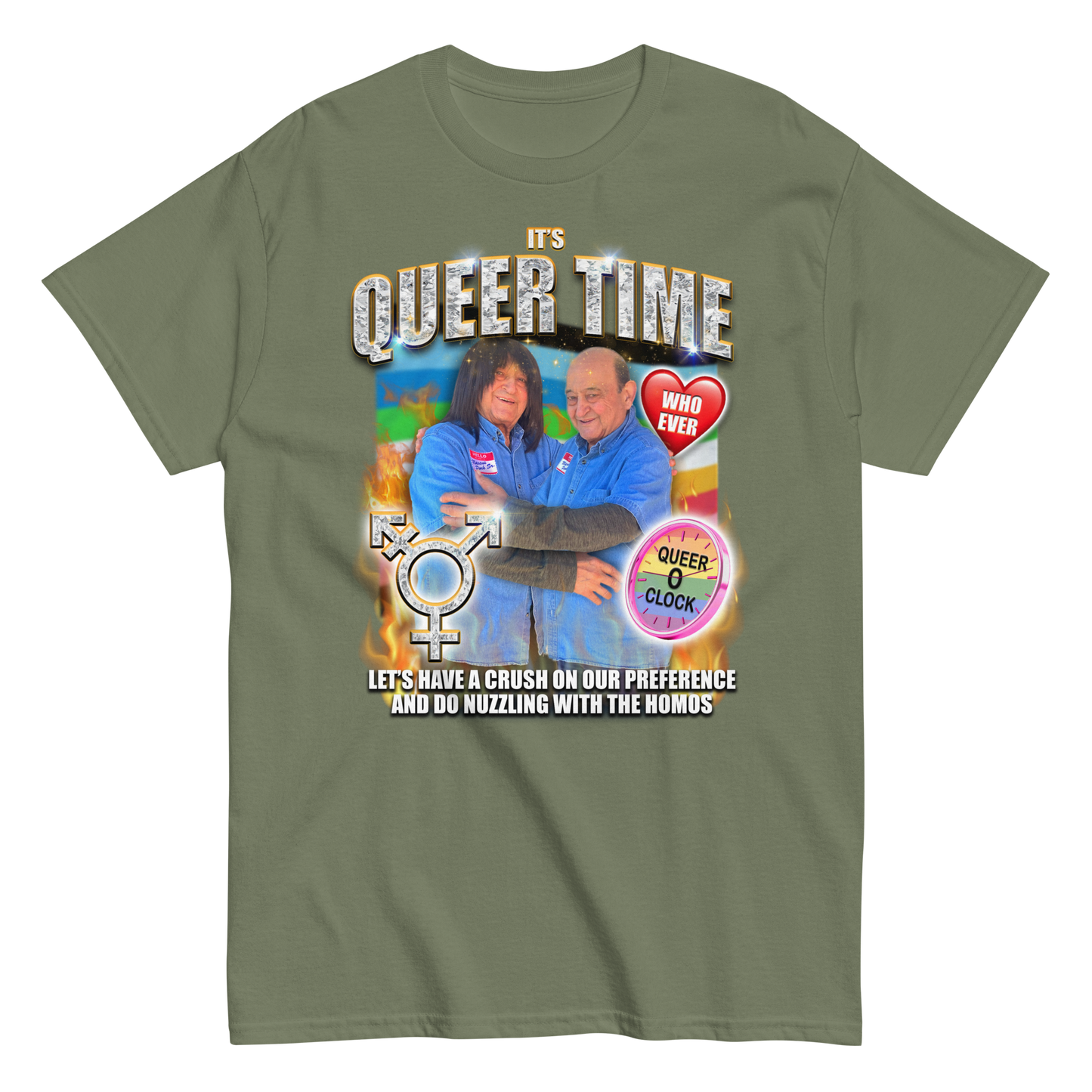 Queer Time (Non Binary) (Jr.'s Design) T-Shirt