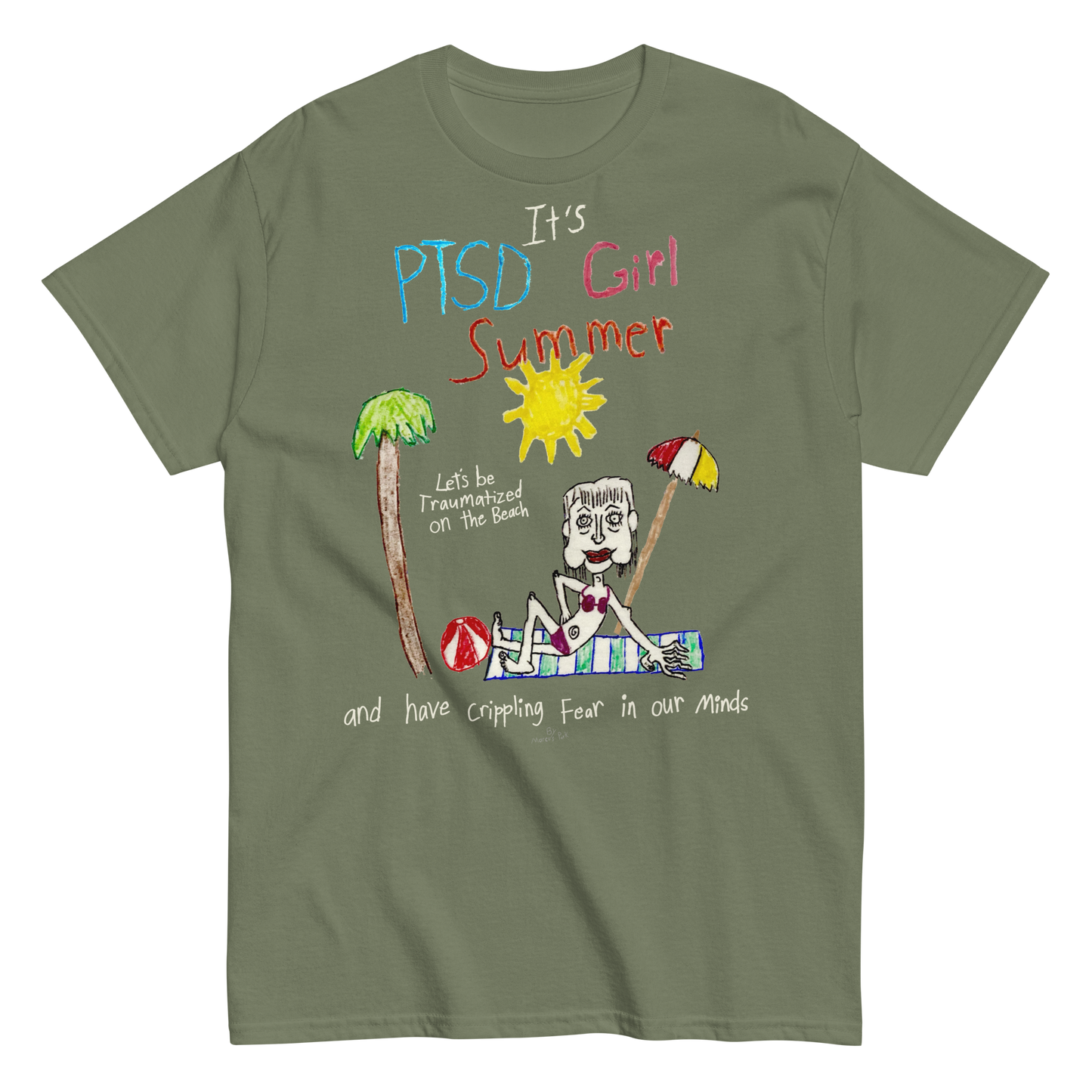 PTSD Girl Summer T-Shirt