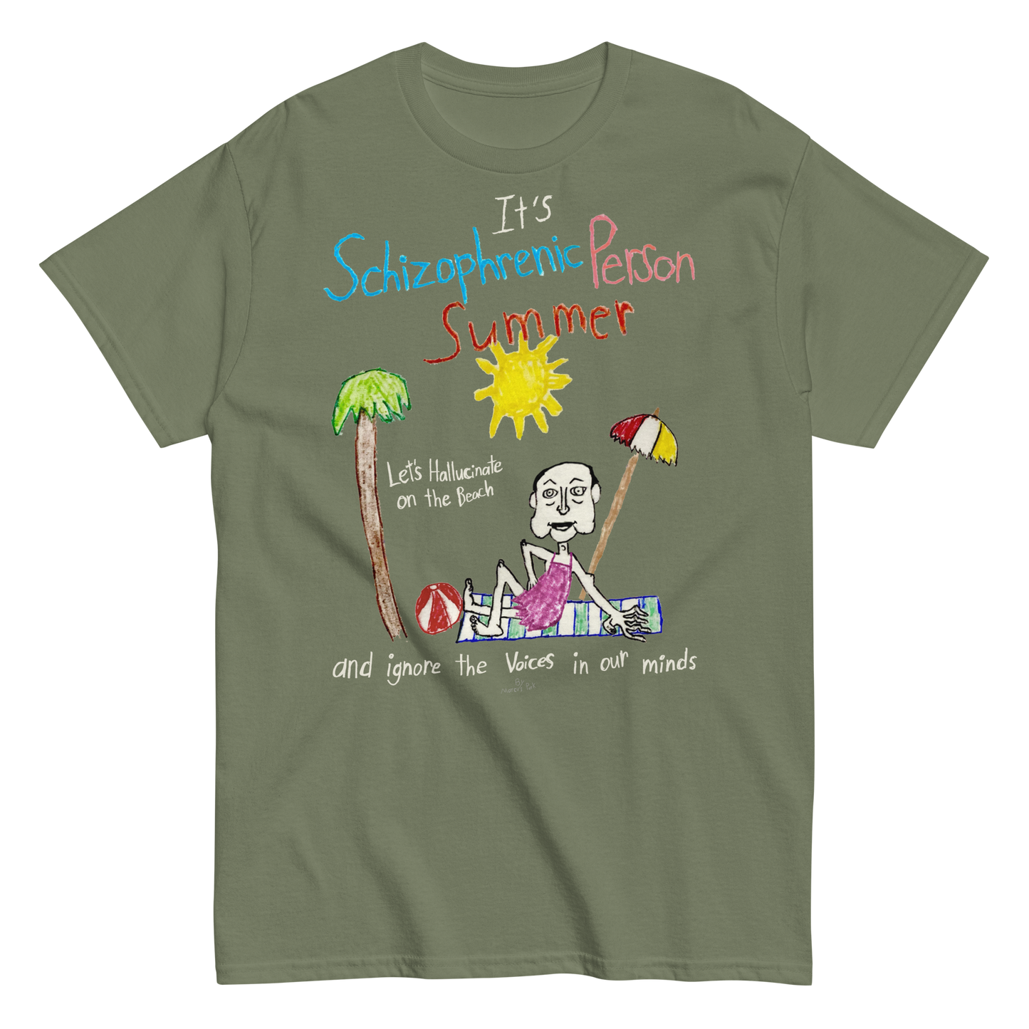 Schizophrenic Person Summer T-Shirt