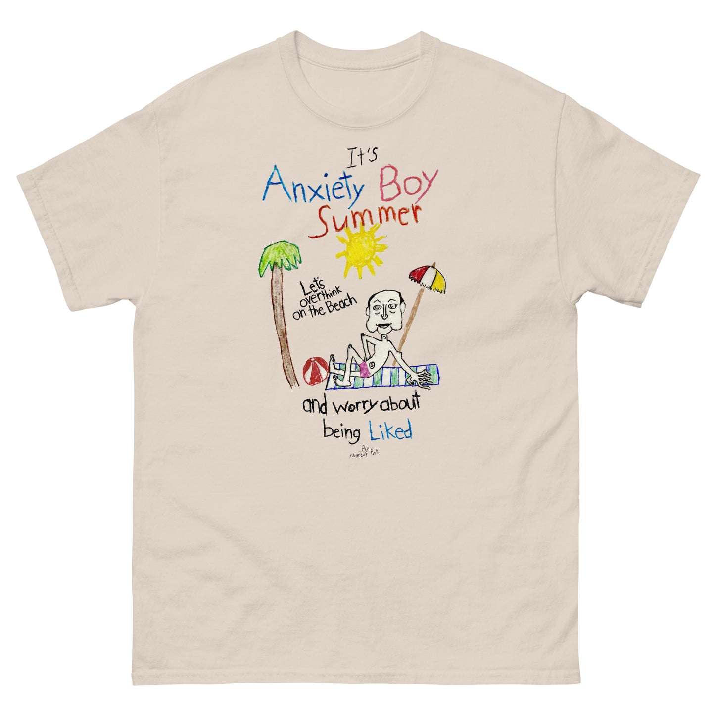 Anxiety Boy Summer T-Shirt