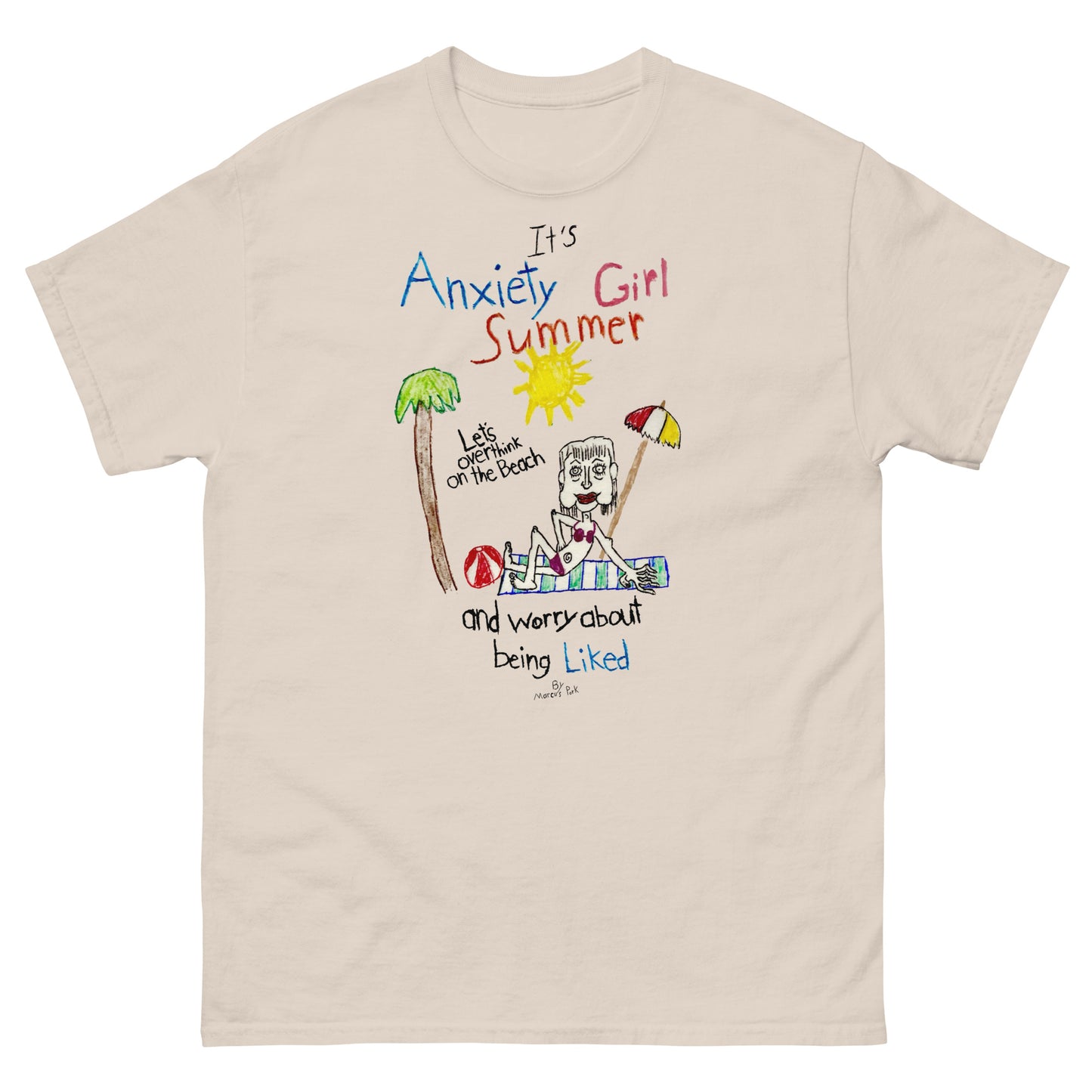 Anxiety Girl Summer T-Shirt