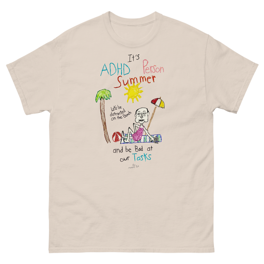 ADHD Person Summer T-Shirt