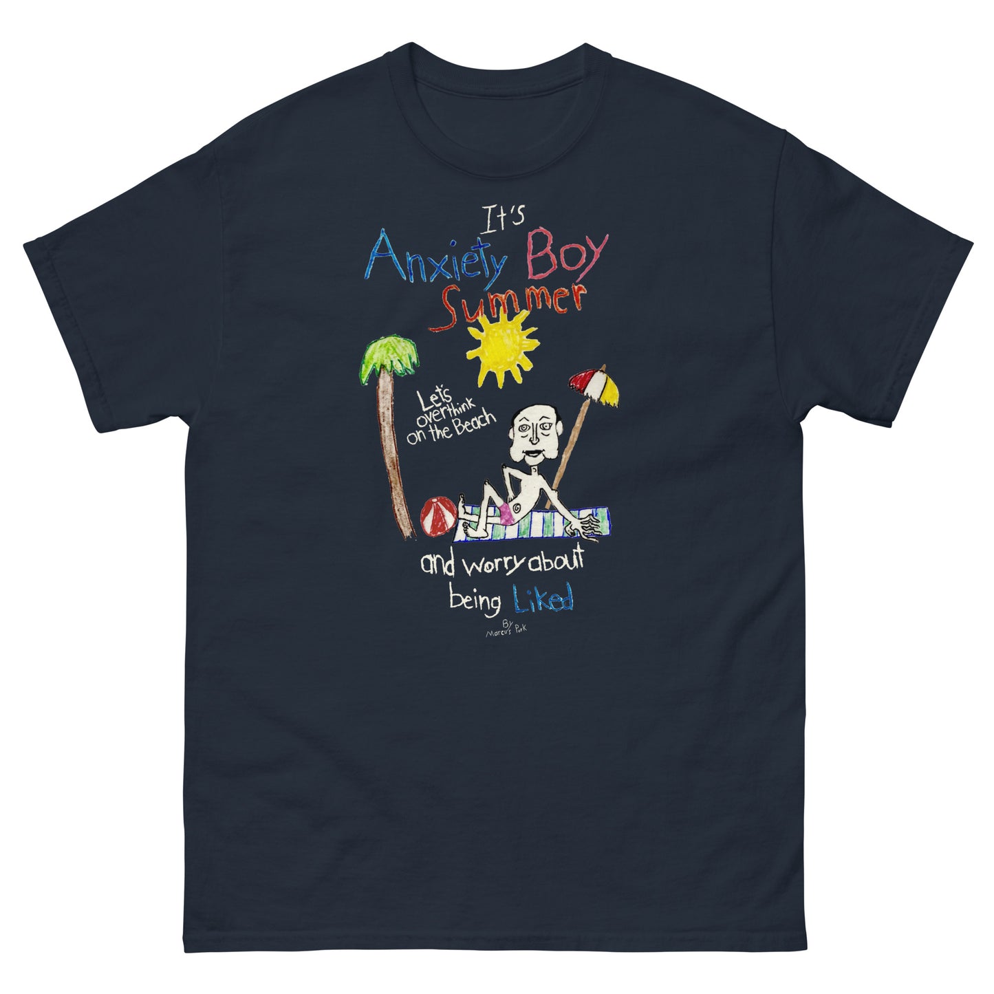 Anxiety Boy Summer T-Shirt