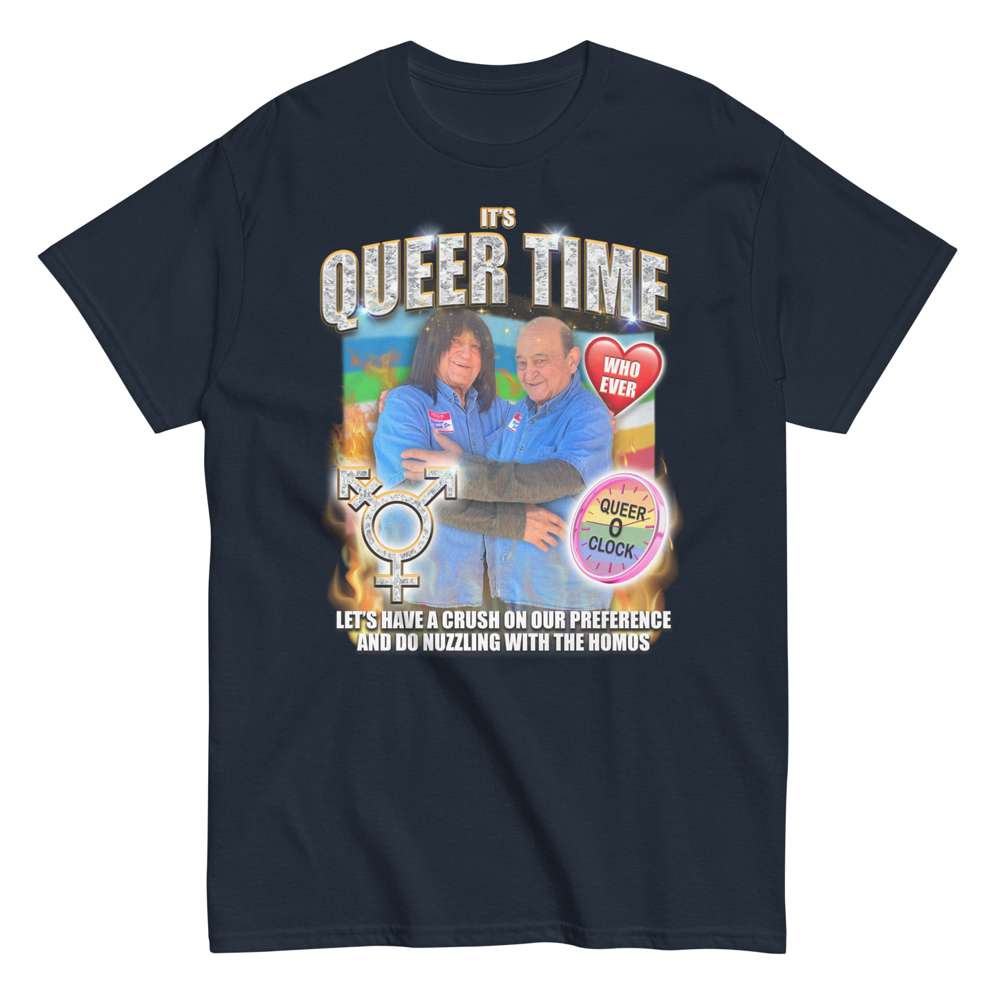 Queer Time (Non Binary) (Jr.'s Design) T-Shirt