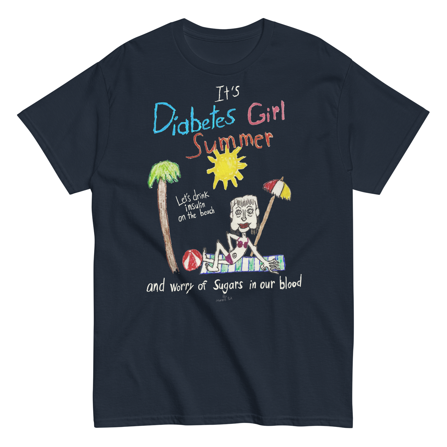 Diabetes Girl Summer T-Shirt