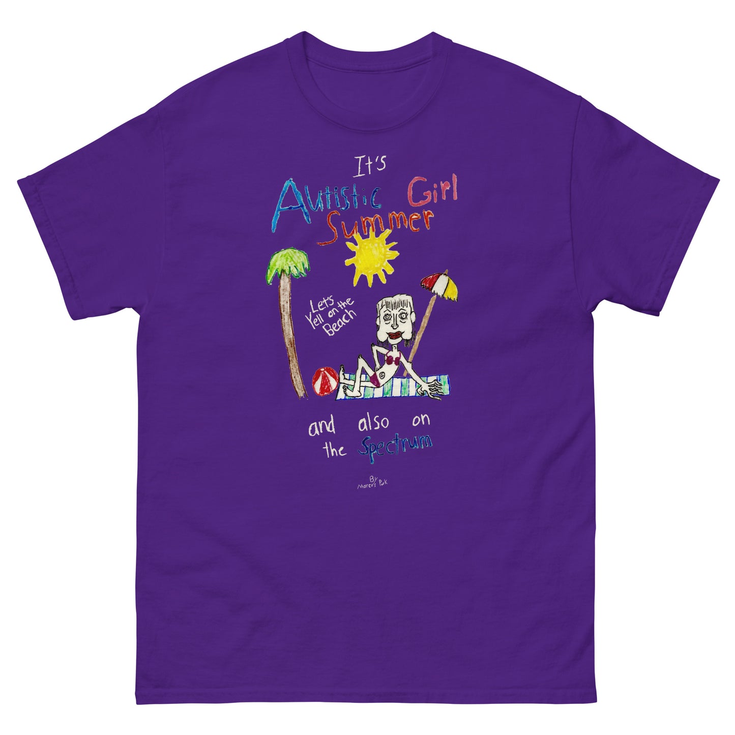 Autistic Girl Summer T-Shirt