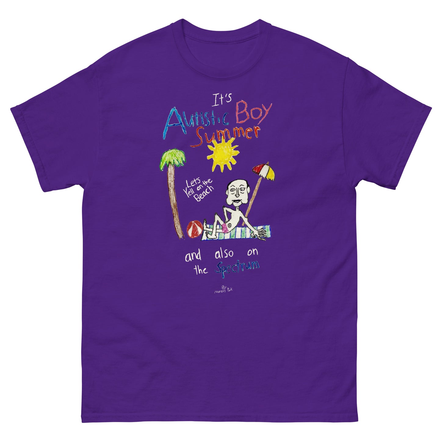 Autistic Boy Summer T-Shirt