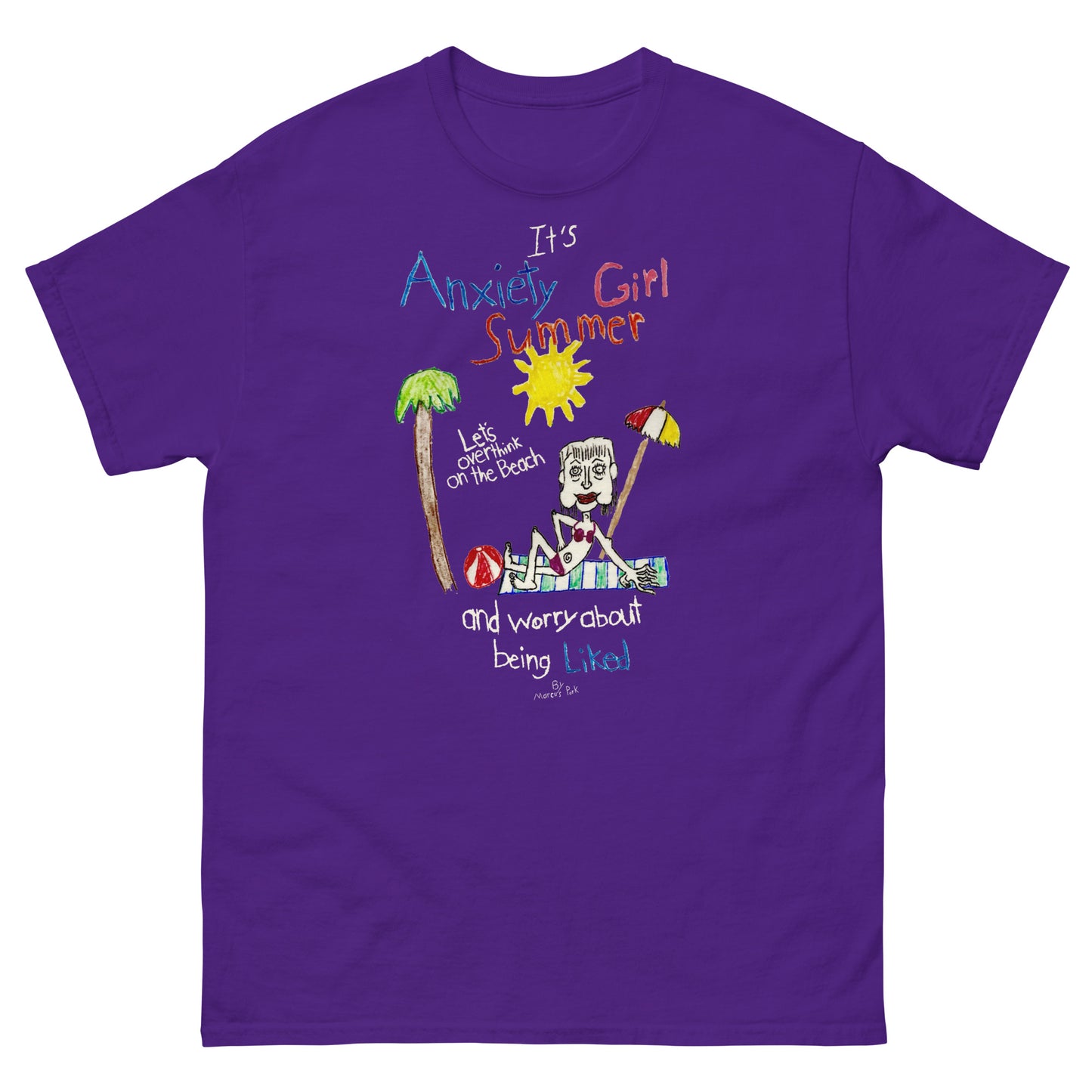 Anxiety Girl Summer T-Shirt