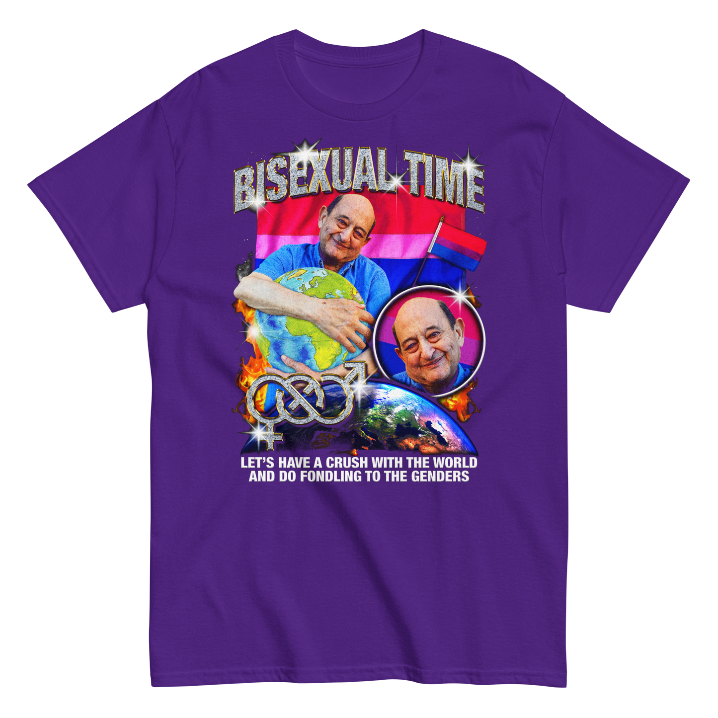 Bisexual Time T-Shirt (Goodshirts Version)