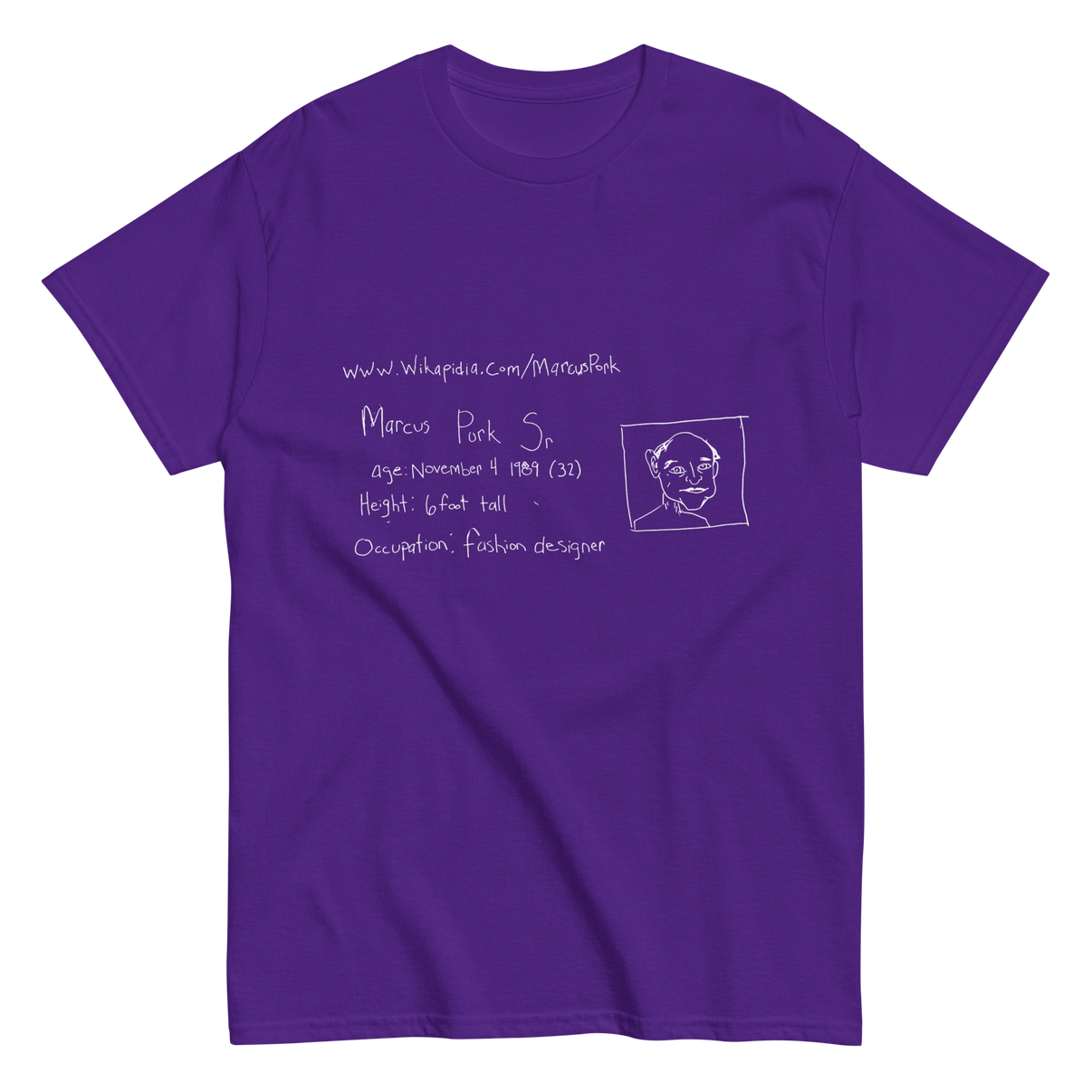 Wikipedia TShirt Marcus Pork
