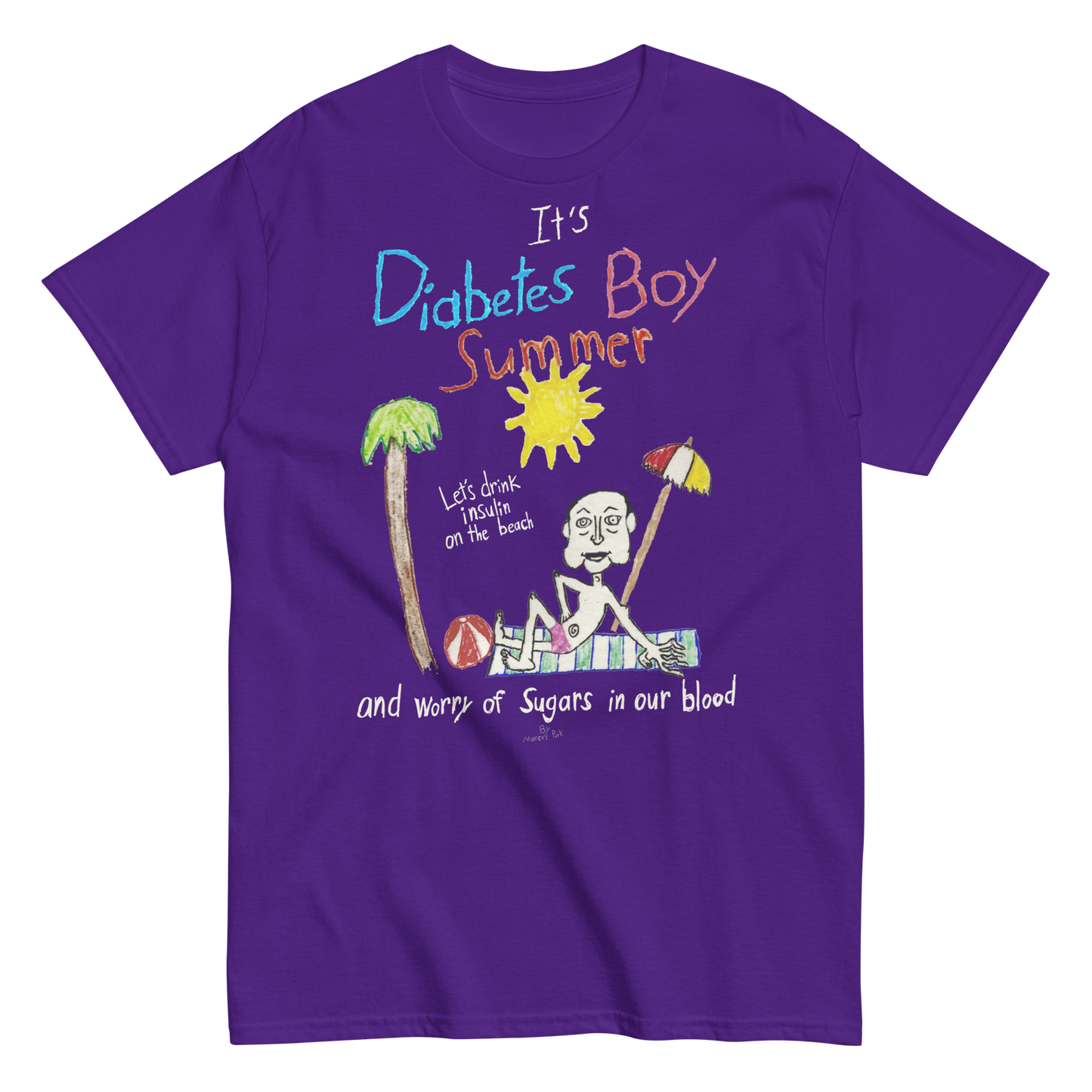 Diabetes Boy Summer T-Shirt