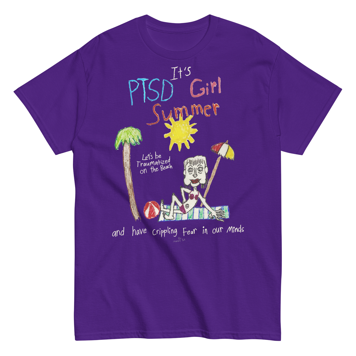 PTSD Girl Summer T-Shirt