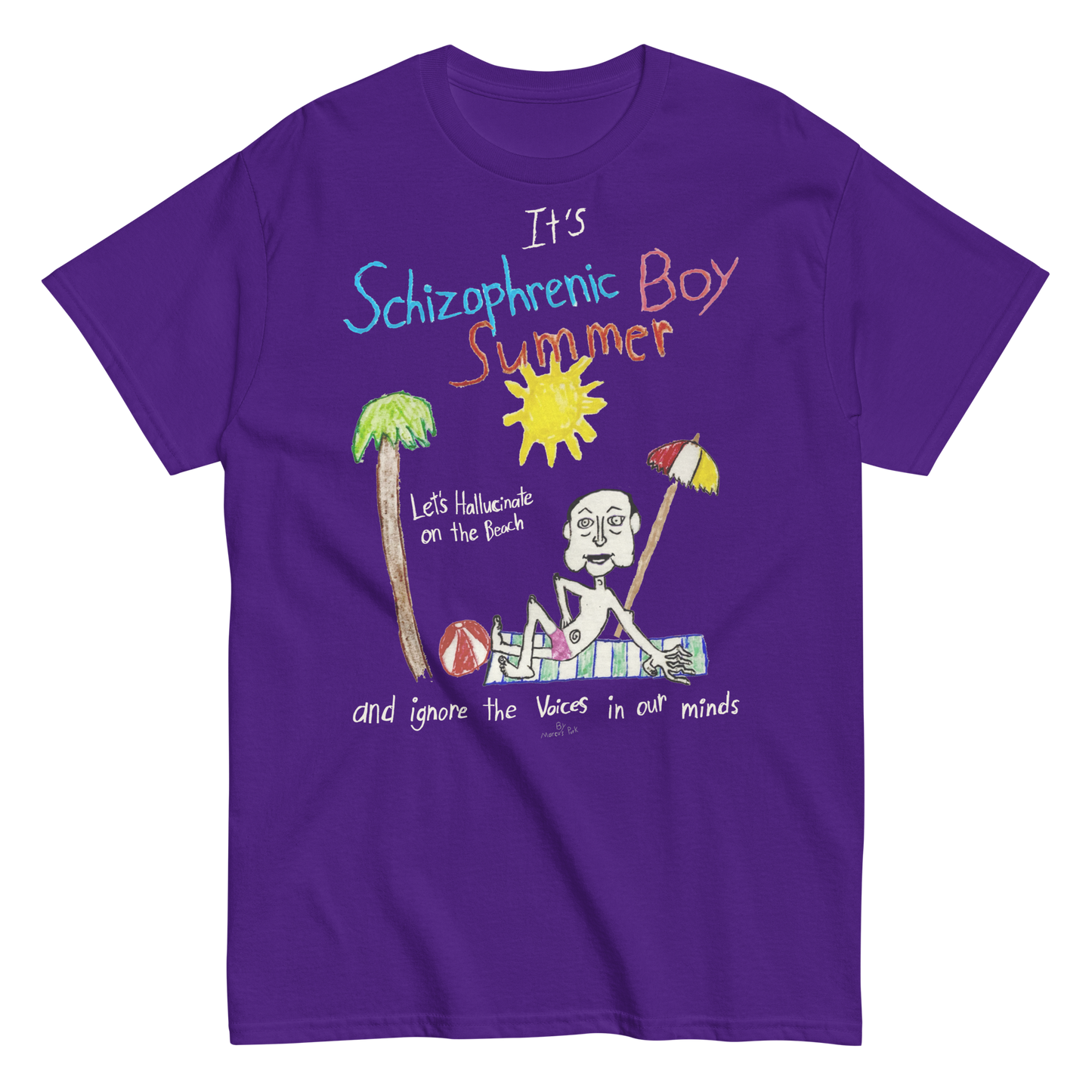 Schizophrenic Boy Summer T-Shirt