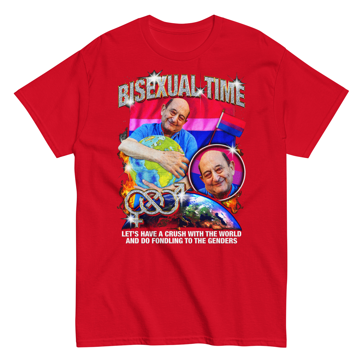 Bisexual Time T-Shirt (Goodshirts Version)