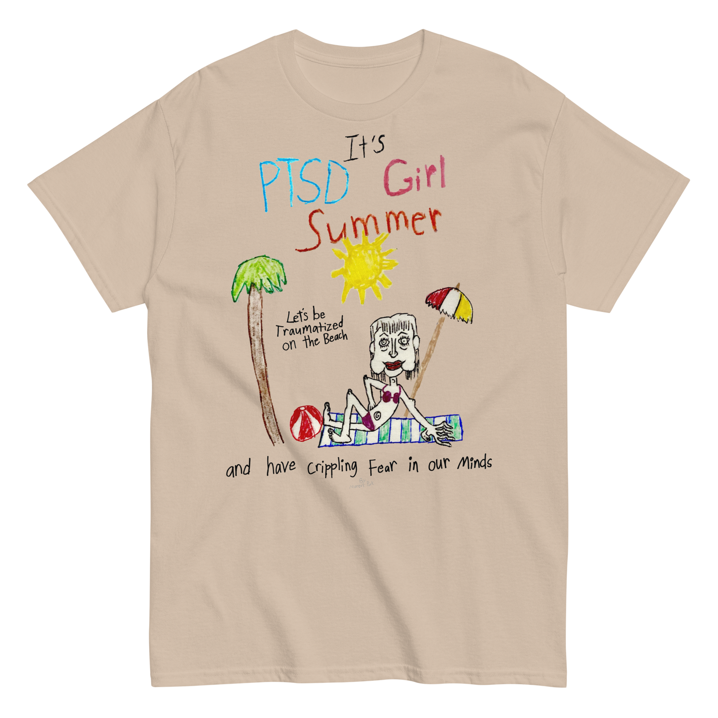 PTSD Girl Summer T-Shirt