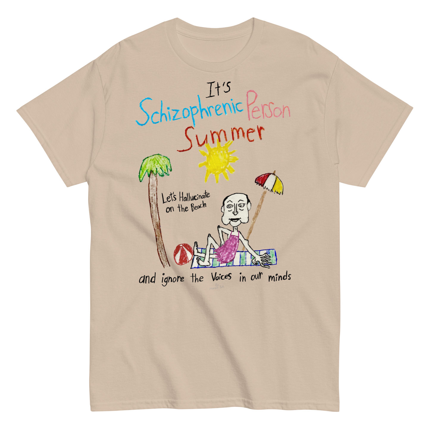 Schizophrenic Person Summer T-Shirt