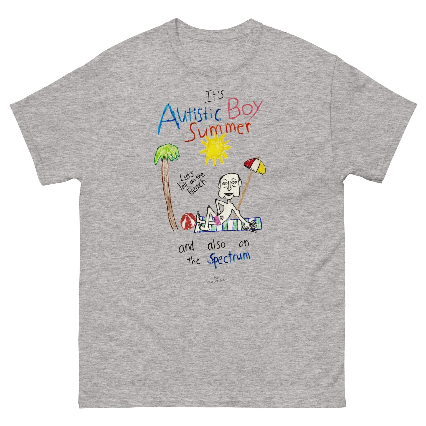 Autistic Boy Summer T-Shirt