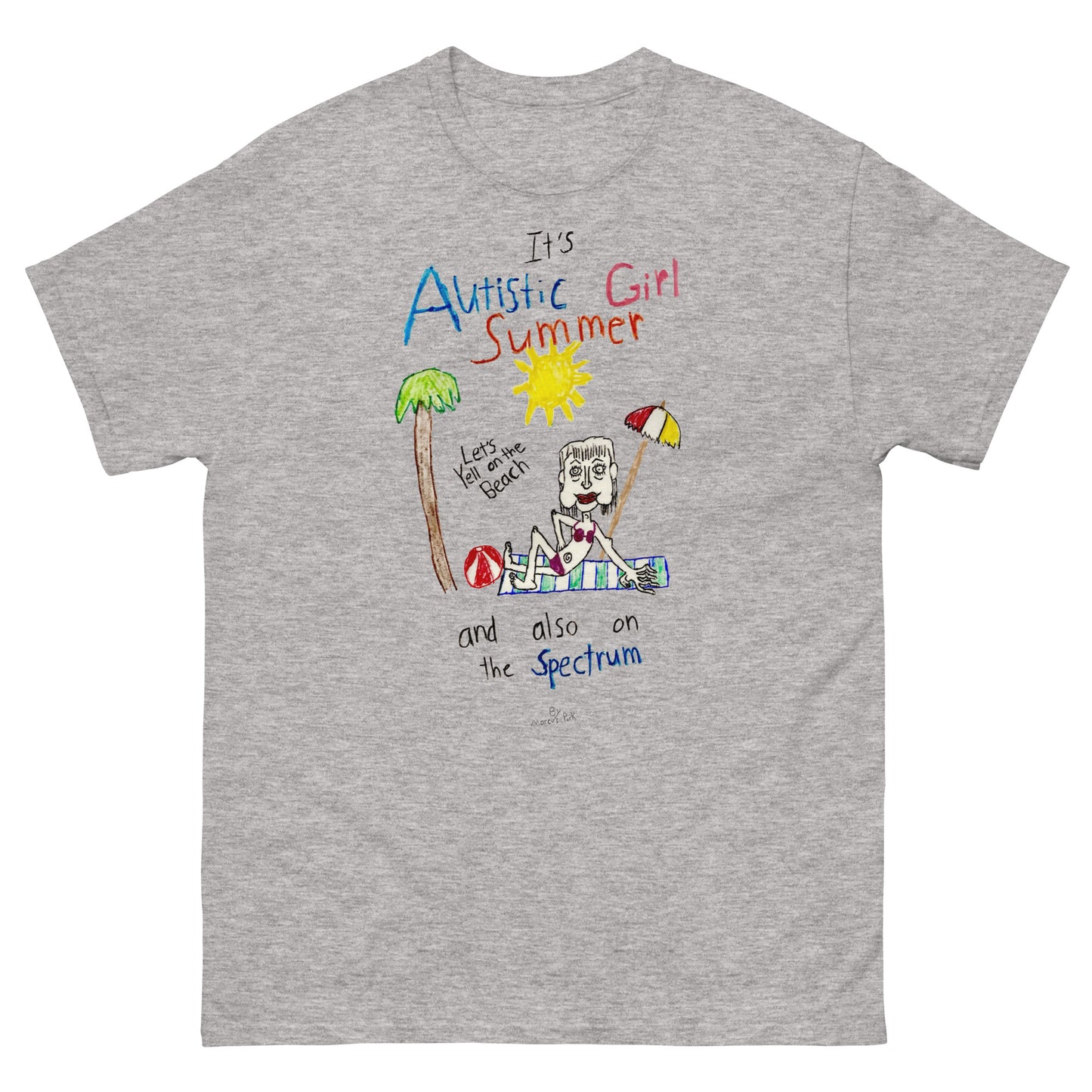 Autistic Girl Summer T-Shirt