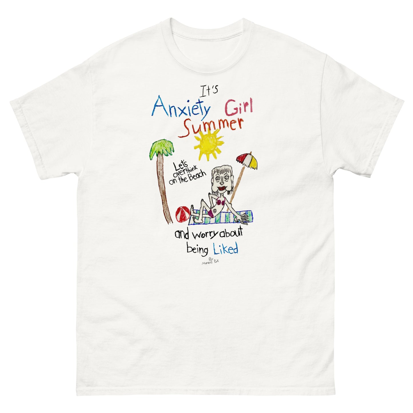 Anxiety Girl Summer T-Shirt