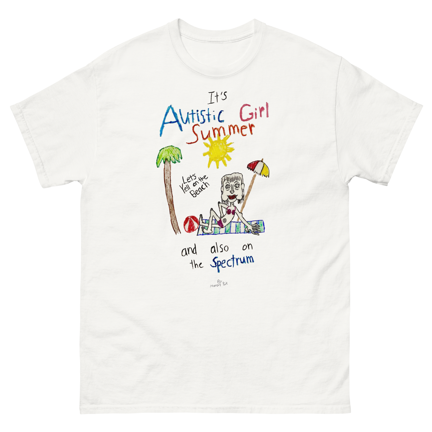 Autistic Girl Summer T-Shirt