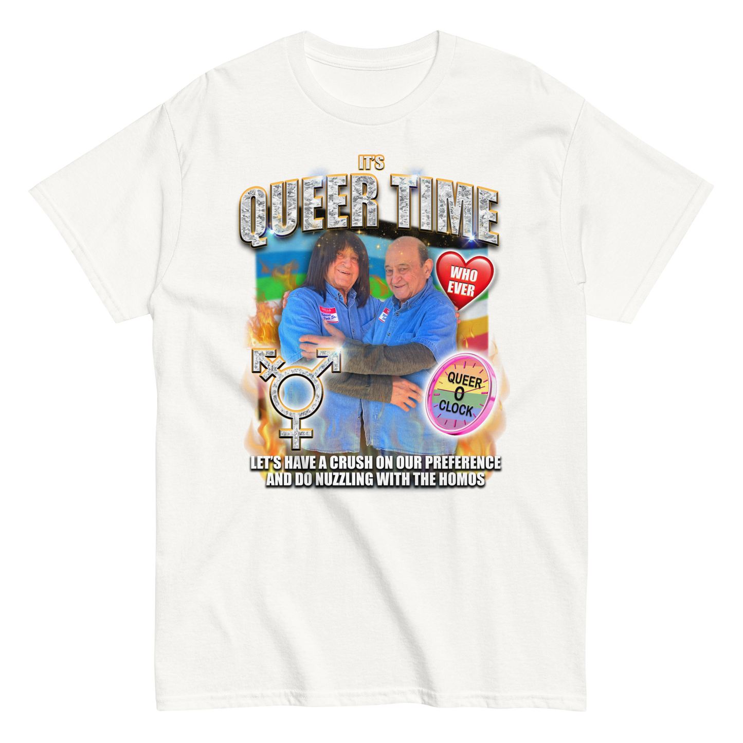 Queer Time (Non Binary) (Jr.'s Design) T-Shirt