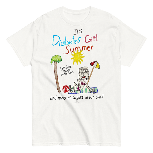 Diabetes Girl Summer T-Shirt