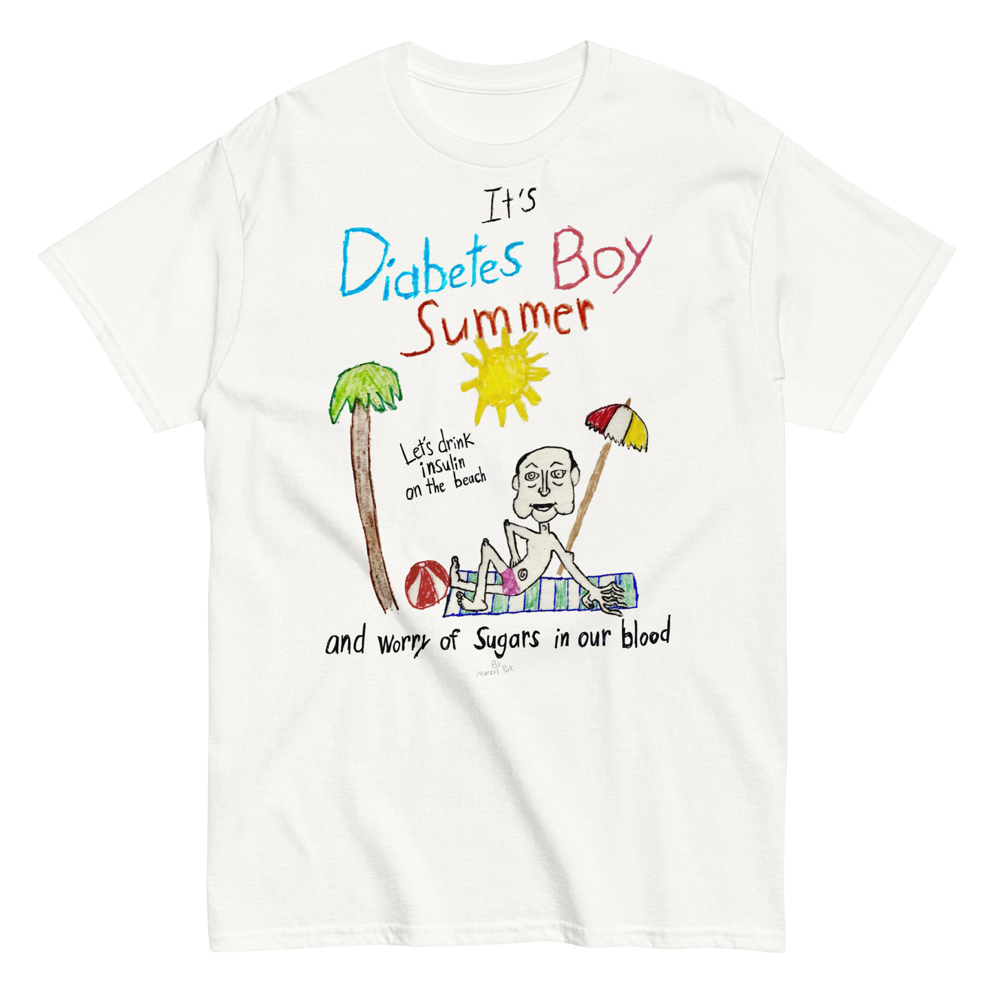 Diabetes Boy Summer T-Shirt