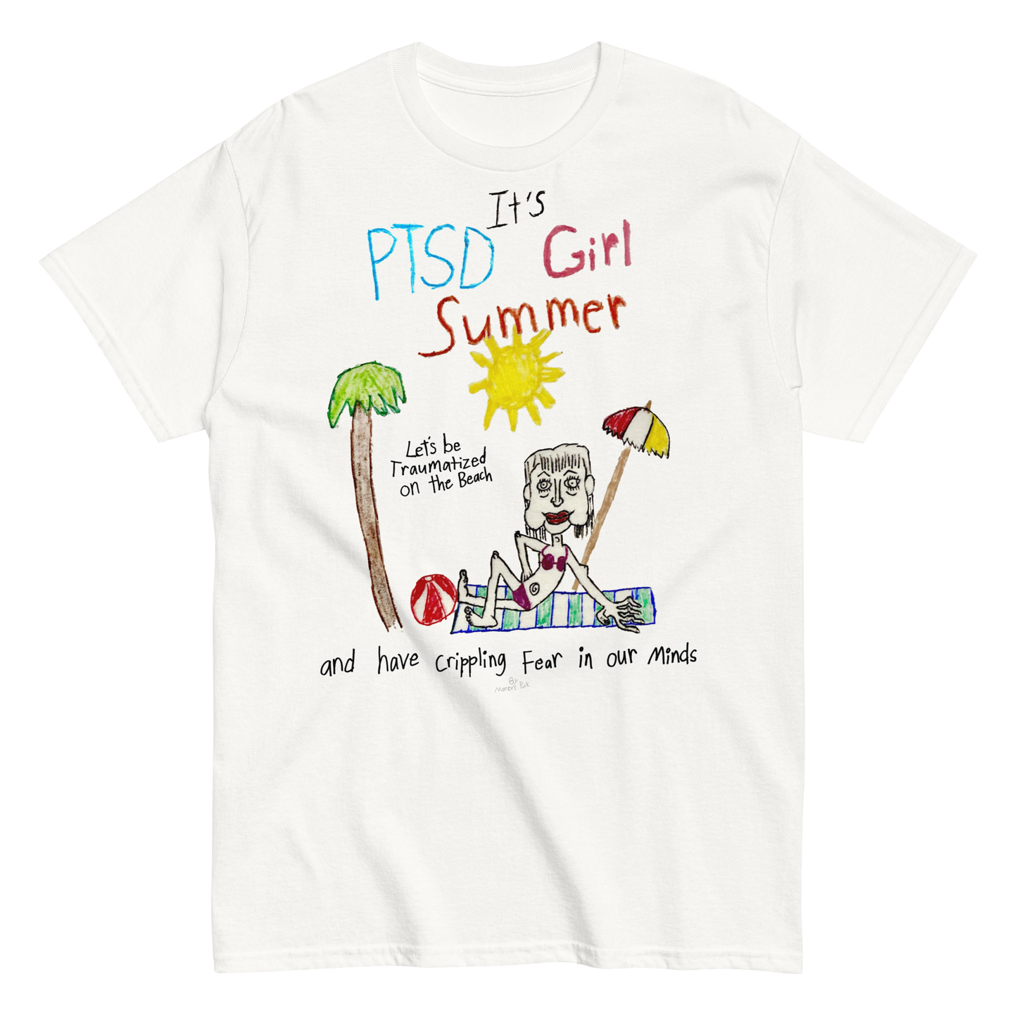 PTSD Girl Summer T-Shirt