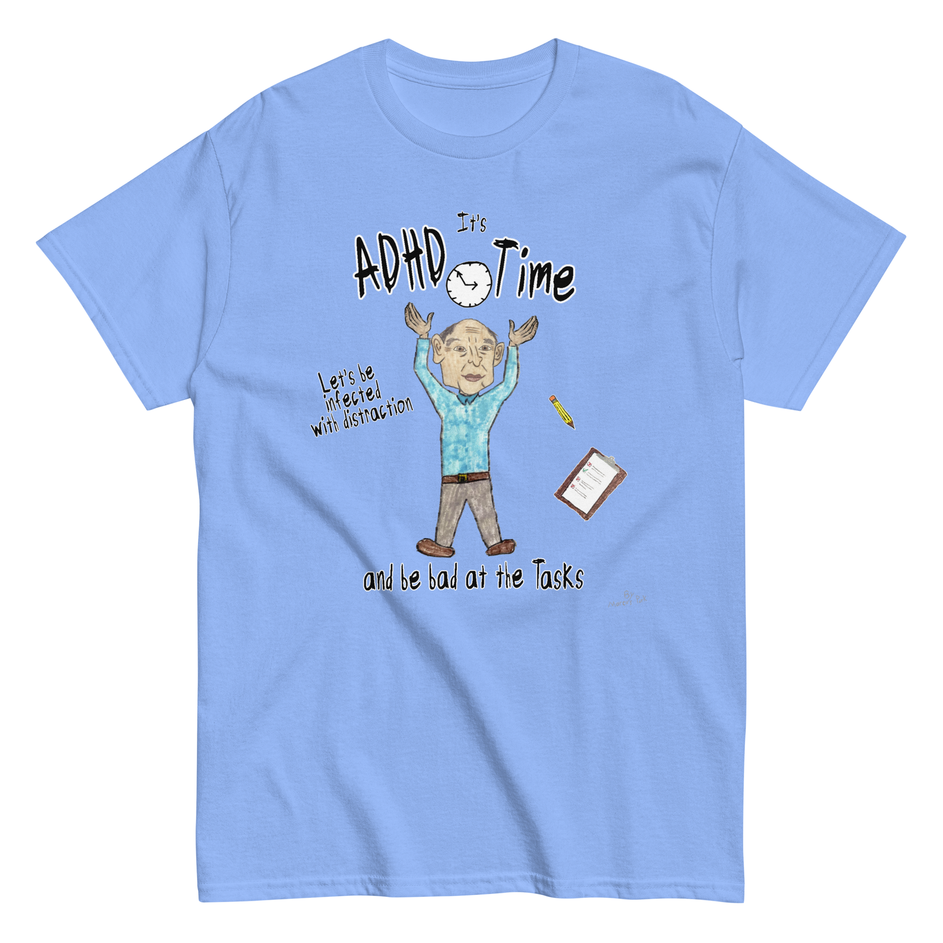 ADHD Time T-Shirt – Marcus Pork