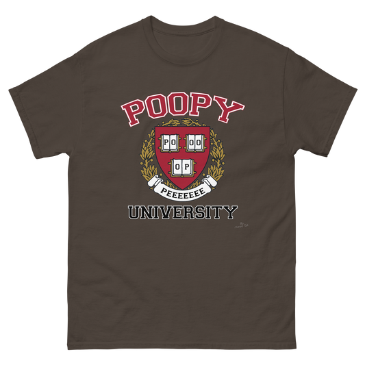 Poopy University T-Shirt